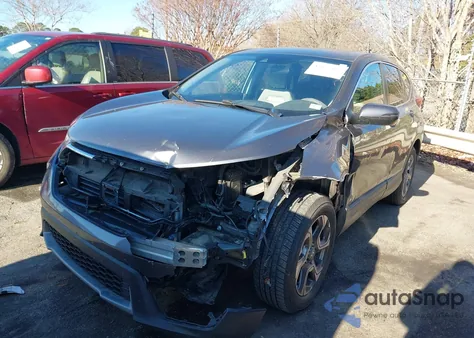 2018 Honda Cr-V Ex from USA, damaged, VIN 2HKRW2H57JH634007